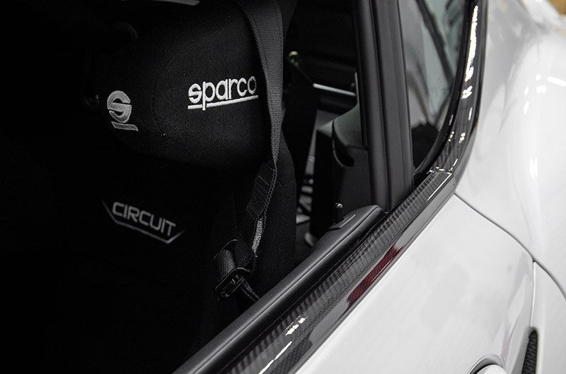 OLM LE Carbon Fiber Door Molding Covers (6pc) - 2020 GR Supra