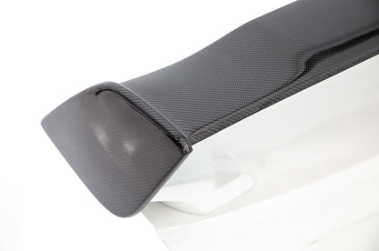 OLM STI Style Carbon Fiber/Gloss Black Spoiler w/o bases - 2015+ WRX / STI