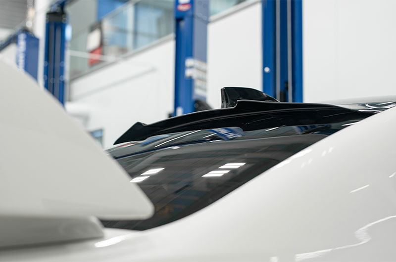 OLM V2 Rear Window Visor - 2015-2021 WRX / STI