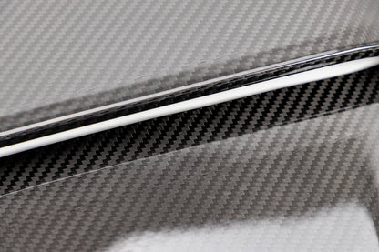 OLM LE Carbon Fiber Hood Scoop Cover - 2017 - 2021 Honda Civic Type R