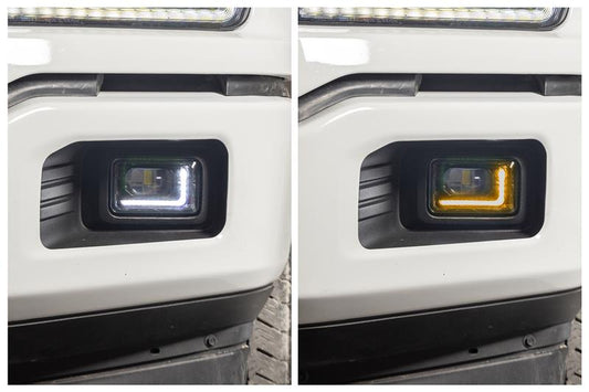 2015-2020 F150 Fog Lights w/ White or Amber DRL + Turn Signal - OLM