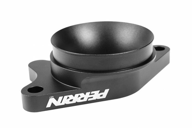 Perrin [22-24 WRX] Red/Black 3in Turbo Inlet Hose w/ Nozzle - Longer Version | PSP-INT-425