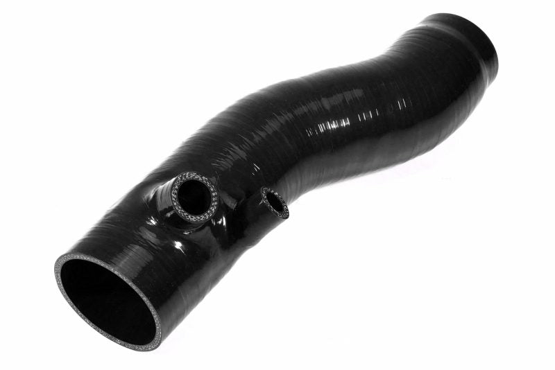 Perrin [22-24 WRX] Red/Black 3in Turbo Inlet Hose w/ Nozzle - Longer Version | PSP-INT-425