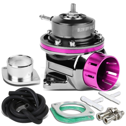Universal Type-RS Style Blow Off Valve with Horn - Black/Purple