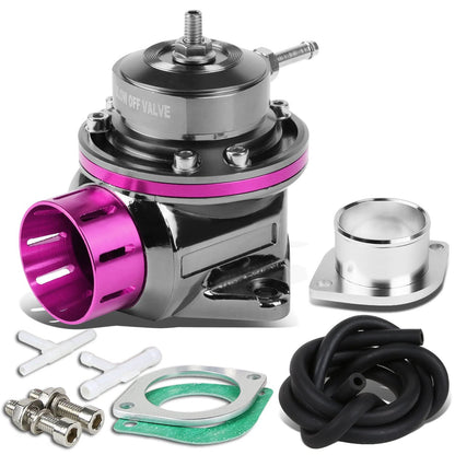 Universal Type-RS Style Blow Off Valve with Horn - Black/Purple