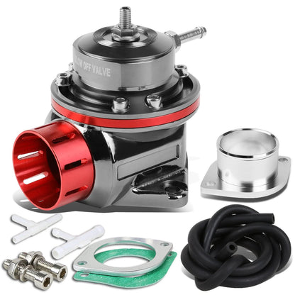 Type-RS Style Blow Off Valve with Horn - Black/Red
