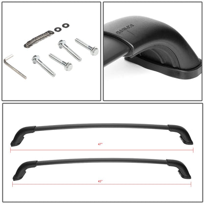 14-18 Toyota Highlander Roof Rack Cross Bars - Aluminum
