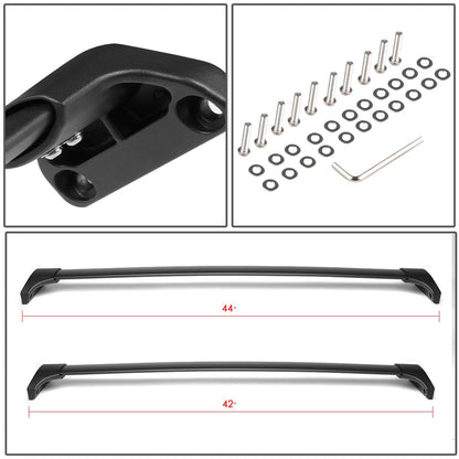 14-18 Acura MDX Roof Rack Cross Bars Aluminum