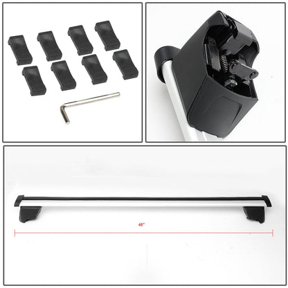 09-16 Audi Q5 Roof Rack Cross Bars - Aluminum