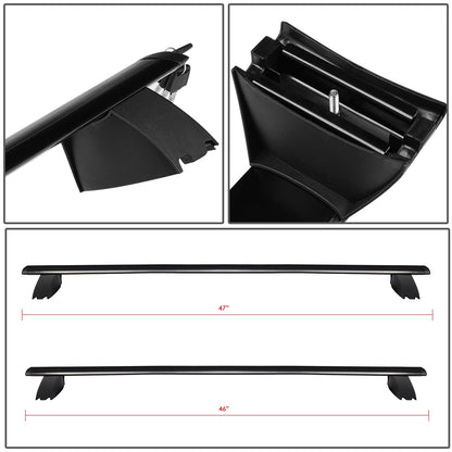 2011-2018 Jeep Grand Cherokee Roof Rack Cross Bars Aluminum