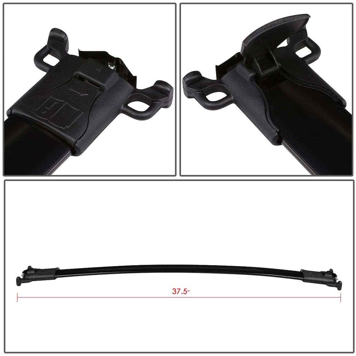 10-17 Chevrolet Equinox / GMC Terrain Roof Rack Cross Bars Aluminum