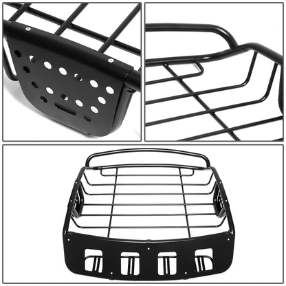 Universal Cargo Basket 39x38.5x8 Black Powdercoated