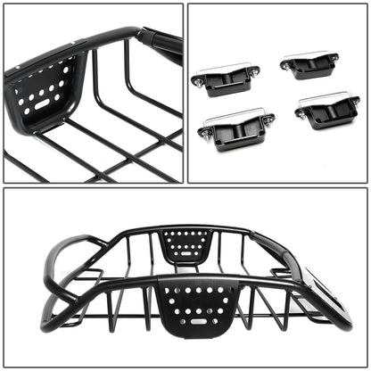 Universal Cargo Basket 39x38.5x8 Black Powdercoated