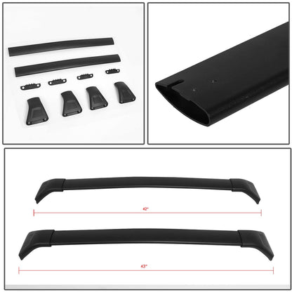 17-18 Mazda CX-5 Roof Rack Cross Bars - Aluminum