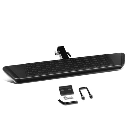 6 Inch Black Aluminum Hitch Step