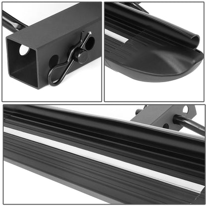 4 Inch Black Hitch Step - 53CM Length