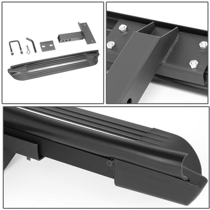 4 Inch Black Hitch Step - 53CM Length