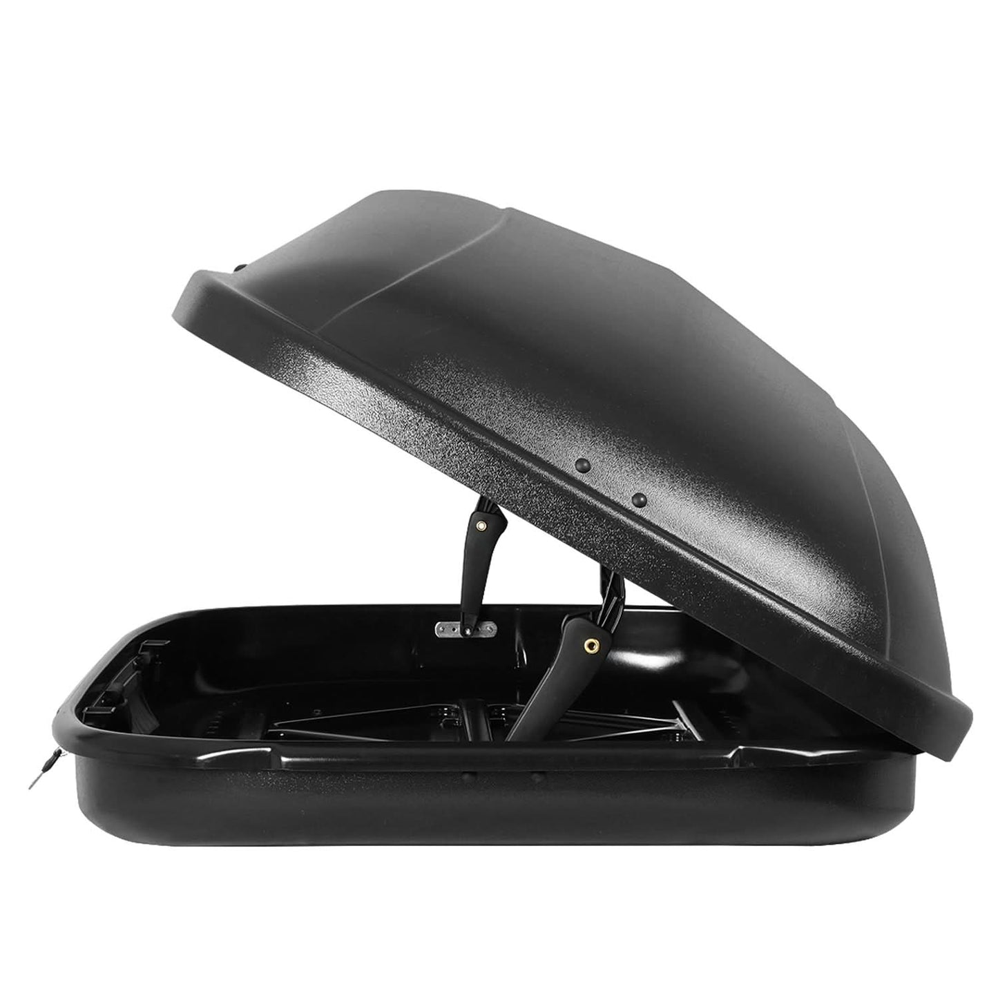 Universal Roof Rack Cross Bars + Cargo Box Set - 120CM Black