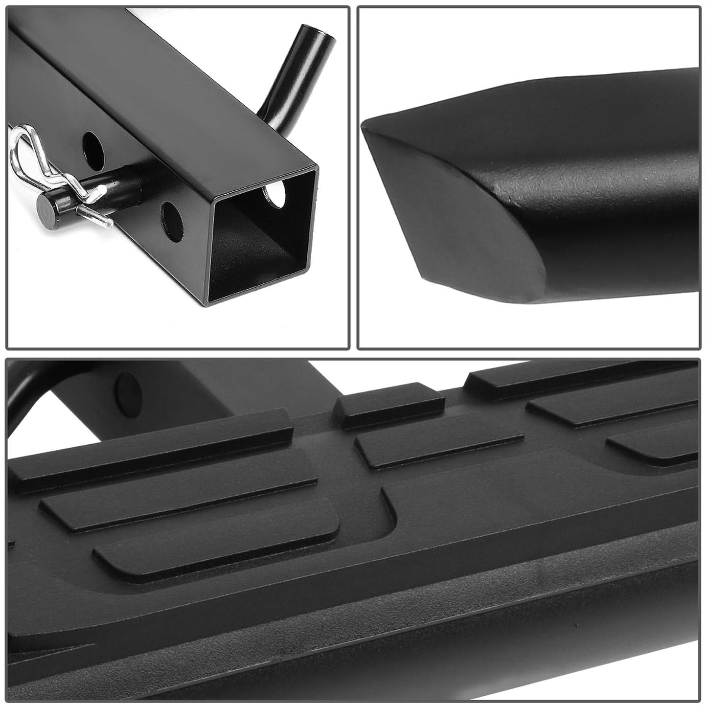 Universal Trailer Hitch Step Bar 36.5" Wide 2" Receiver Mount