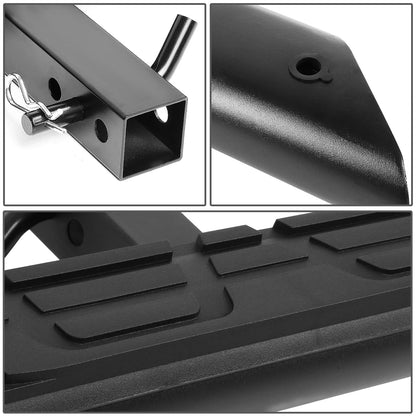 Universal Trailer Hitch Step Bar 36.5" x 3.75" Oval Tube 2" Receiver