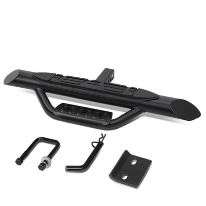 Universal Trailer Hitch Step Bar 36.5" Black 2" Receiver Mount