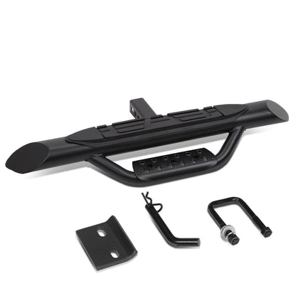 Universal Trailer Hitch Step Bar 36.5" Black 2" Receiver Mount