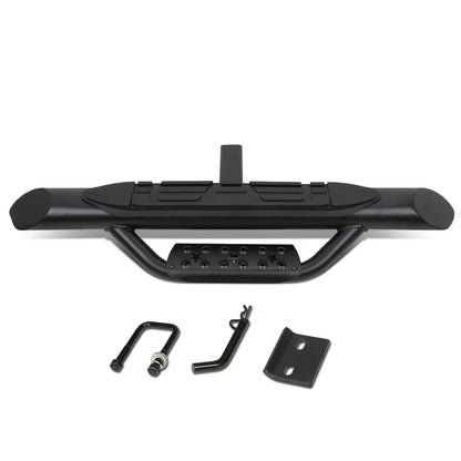 Universal Trailer Hitch Step Bar 36.5" Black 2" Receiver Mount
