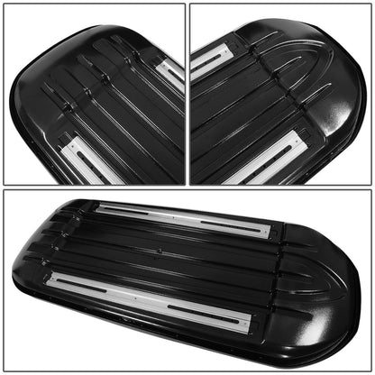 Universal 480L 79 Inch Roof Box - Glossy Smooth Black