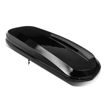 Universal 480L 79 Inch Roof Box - Glossy Smooth Black