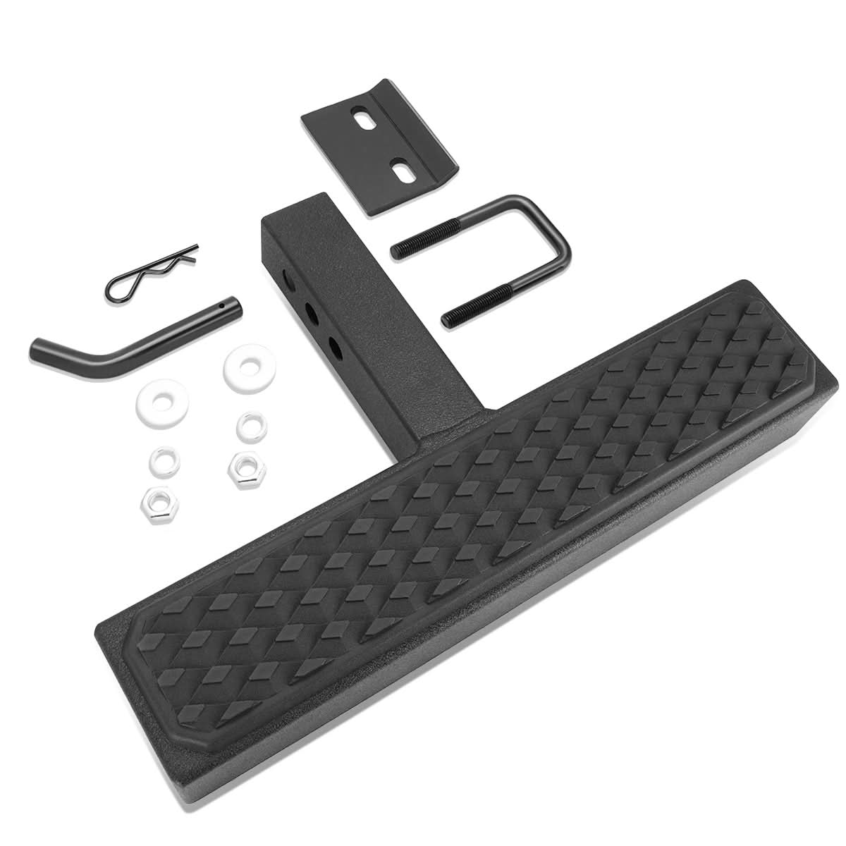 2" Hitch Receiver Trailer Step - Black