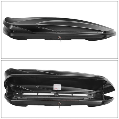 Universal 420L Roof Box - 72 Inch Length Glossy Black