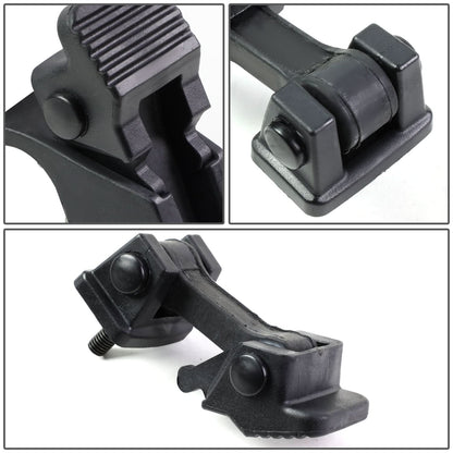 2007-2017 Jeep Wrangler Hood Latch Lock Set - Matte Black