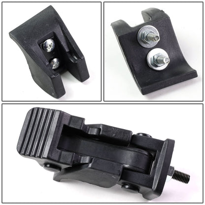 2007-2017 Jeep Wrangler Hood Latch Lock Set - Matte Black
