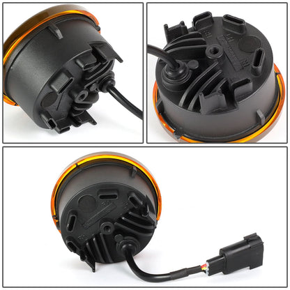 07-18 Jeep Wrangler LED Amber Turn Signal Light