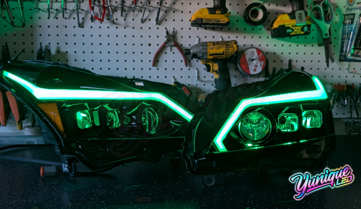 2010-2013 Infiniti G37 Sedan Stage 3 BlueGhozt Headlights
