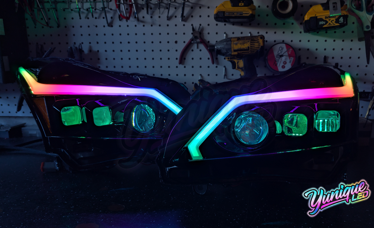 2010-2013 Infiniti G37 Sedan Stage 3 BlueGhozt Headlights