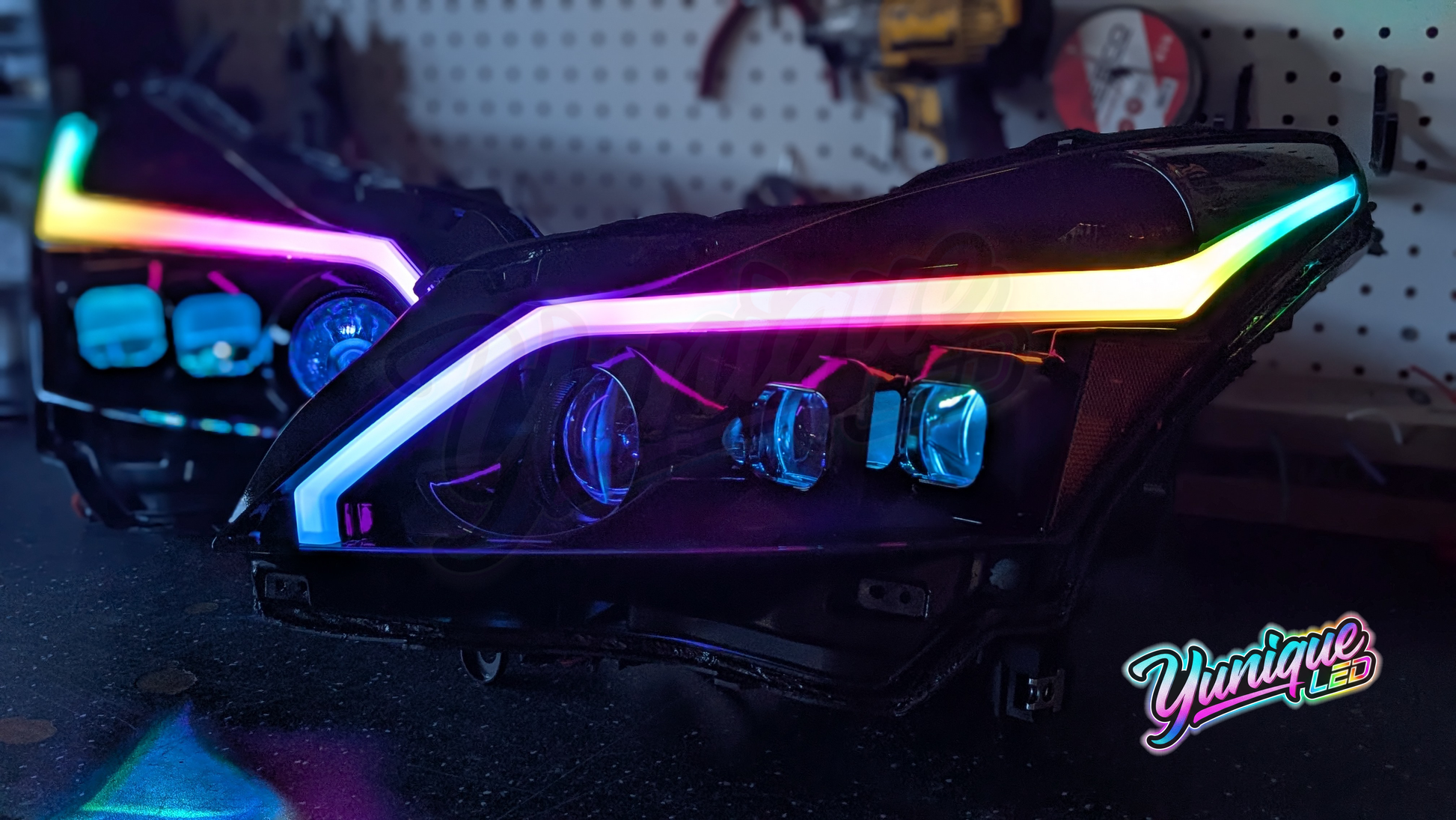 2010-2013 Infiniti G37 Sedan Stage 3 BlueGhozt Headlights
