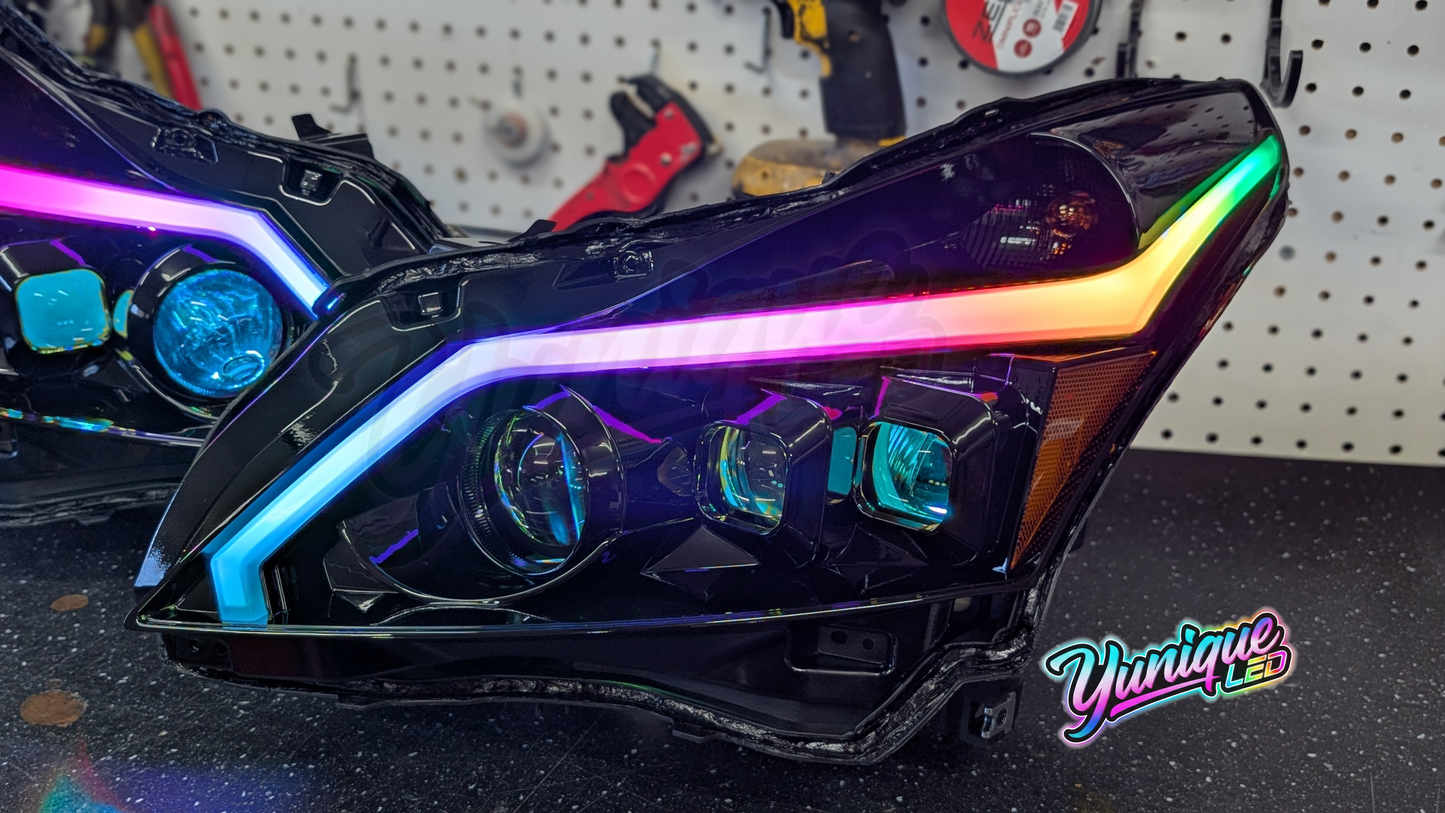2010-2013 Infiniti G37 Sedan Stage 3 BlueGhozt Headlights