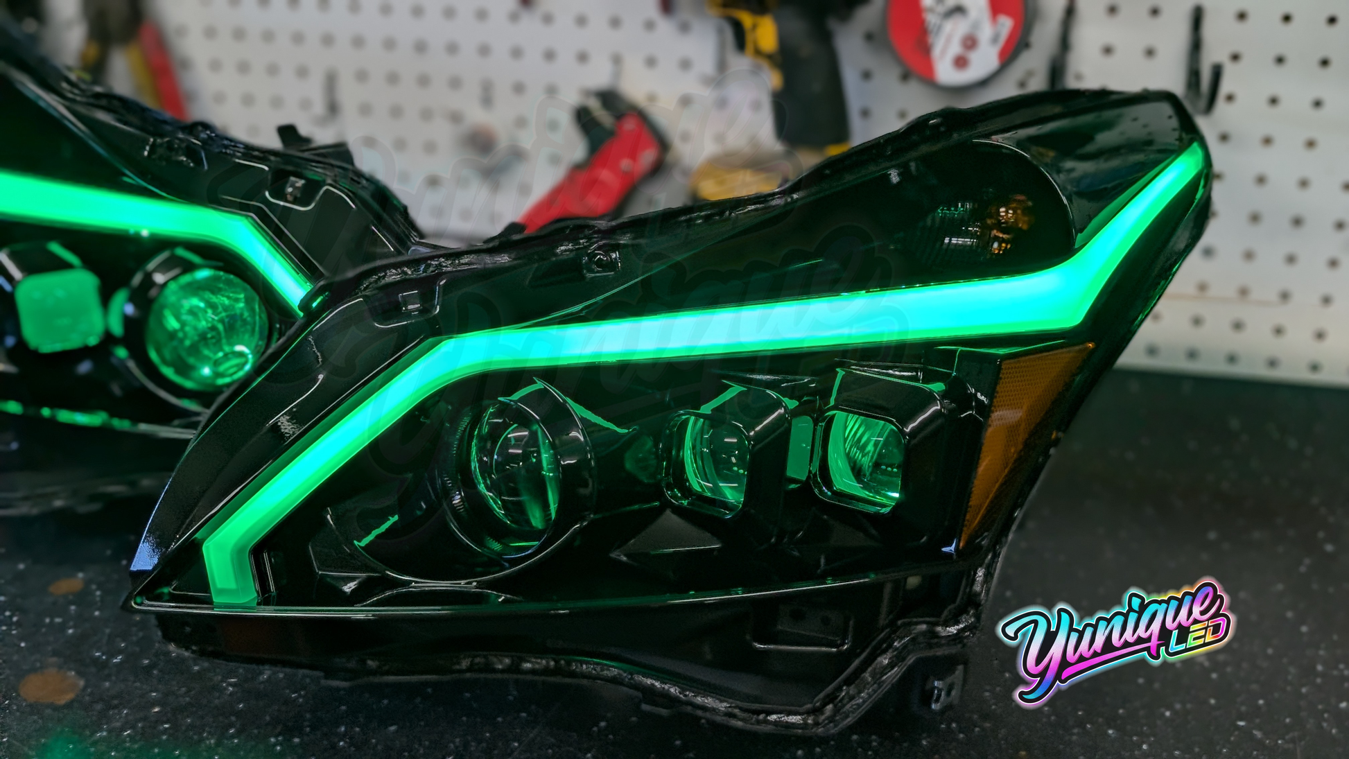2010-2013 Infiniti G37 Sedan Stage 3 BlueGhozt Headlights