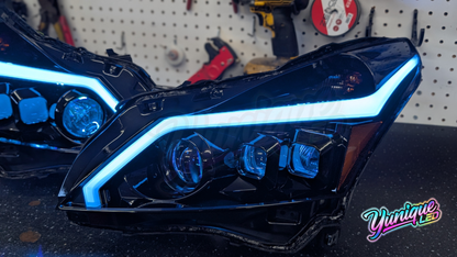 2010-2013 Infiniti G37 Sedan Stage 3 BlueGhozt Headlights