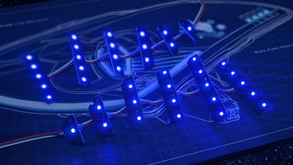 Nissan 350Z RGB Flow Taillight LED Boards (UCS2903)