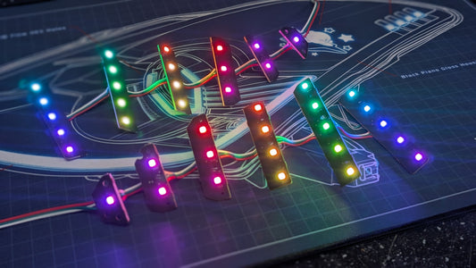 Nissan 350Z RGB Flow Taillight LED Boards (UCS2903)