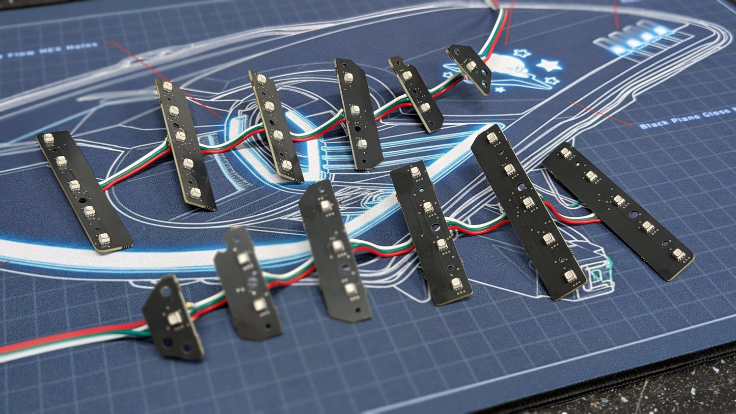 Nissan 350Z RGB Flow Taillight LED Boards (UCS2903)