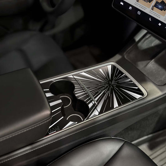 Tesla Ludicrous Performance Mode | Tesla Center Console Wrap Kit | Model Y '21-25