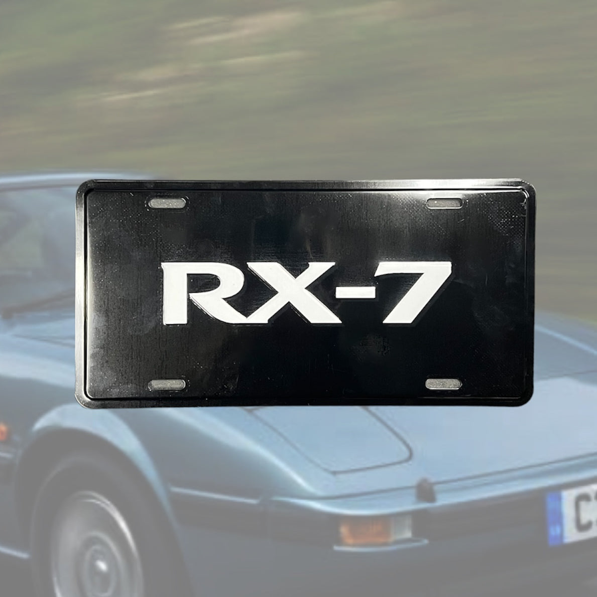 RX7 Dealer Plates