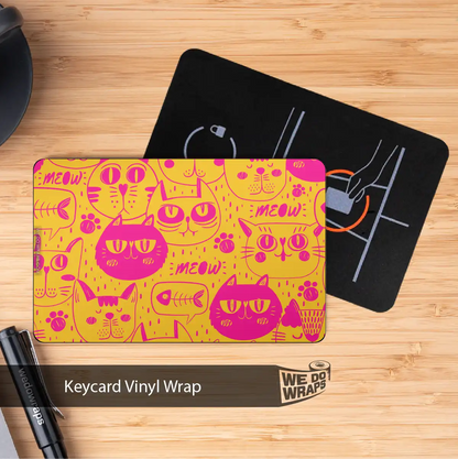 Pink Cats | NFC Key Card Wrap