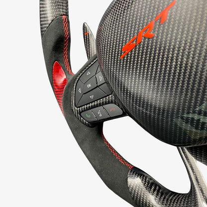2015-2024 Dodge Charger Custom Carbon Fiber Steering Wheel