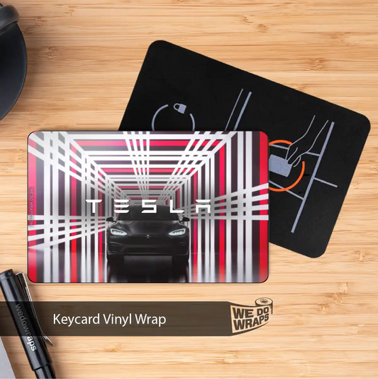 Plaid Model S | NFC Key Card Wrap