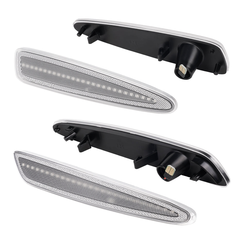 2005-2013 Chevrolet Corvette C6 RGB Clear LED Side Marker