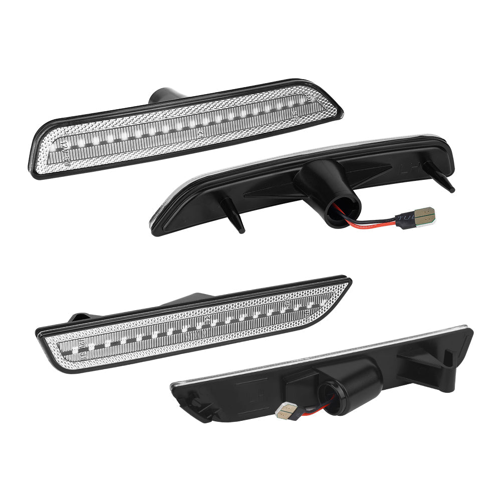 2010-2014 Ford Mustang RGB Clear LED Side Markers